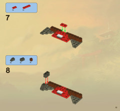 LEGO 2520 instructions page 11 – build guide