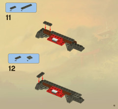 LEGO 2520 instructions page 13 – build guide