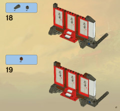 LEGO 2520 instructions page 17 – build guide