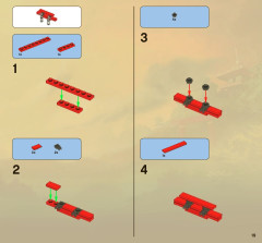 LEGO 2520 instructions page 19 – build guide