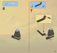 LEGO 2520 instructions page 25 – build guide