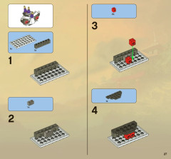 LEGO 2520 instructions page 27 – build guide
