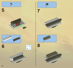 LEGO 2520 instructions page 28 – build guide