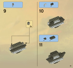 LEGO 2520 instructions page 29 – build guide