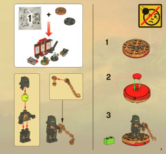 LEGO 2520 instructions page 3 – build guide