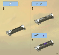 LEGO 2520 instructions page 43 – build guide