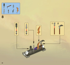 LEGO 2520 instructions page 44 – build guide