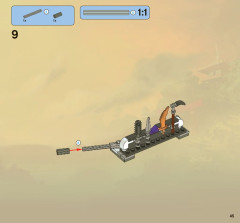 LEGO 2520 instructions page 45 – build guide