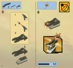 LEGO 2520 instructions page 8 – build guide