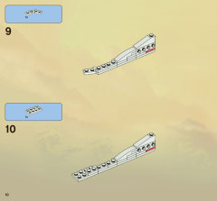 LEGO 2521 instructions page 10 – build guide