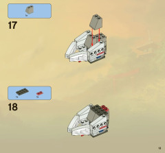 LEGO 2521 instructions page 13 – build guide