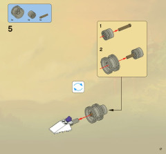 LEGO 2521 instructions page 17 – build guide