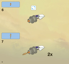 LEGO 2521 instructions page 18 – build guide