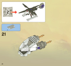 LEGO 2521 instructions page 20 – build guide