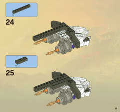 LEGO 2521 instructions page 23 – build guide
