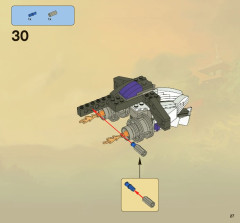 LEGO 2521 instructions page 27 – build guide