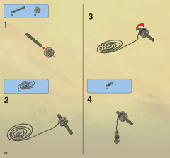LEGO 2521 instructions page 28 – build guide