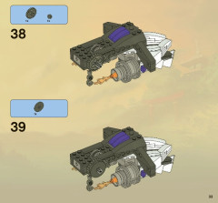 LEGO 2521 instructions page 33 – build guide