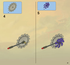 LEGO 2521 instructions page 35 – build guide