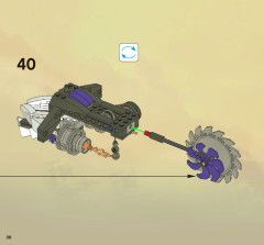 LEGO 2521 instructions page 36 – build guide