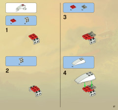 LEGO 2521 instructions page 37 – build guide
