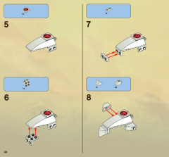 LEGO 2521 instructions page 38 – build guide