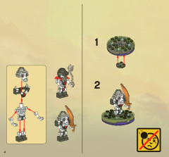 LEGO 2521 instructions page 4 – build guide