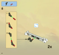 LEGO 2521 instructions page 42 – build guide