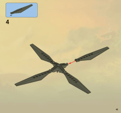 LEGO 2521 instructions page 45 – build guide