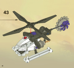 LEGO 2521 instructions page 46 – build guide