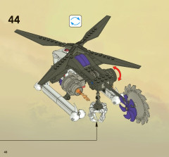 LEGO 2521 instructions page 48 – build guide