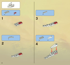 LEGO 2521 instructions page 8 – build guide
