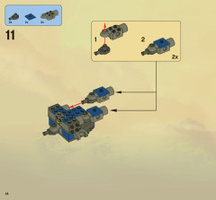 LEGO 2521 instructions page 14 – build guide