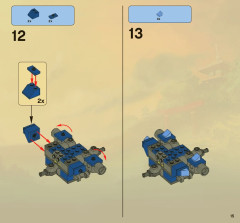 LEGO 2521 instructions page 15 – build guide