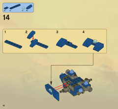 LEGO 2521 instructions page 16 – build guide