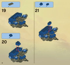 LEGO 2521 instructions page 18 – build guide