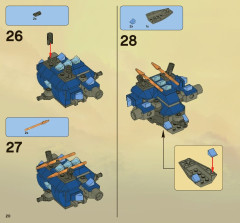 LEGO 2521 instructions page 20 – build guide