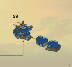 LEGO 2521 instructions page 21 – build guide