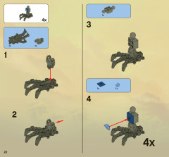 LEGO 2521 instructions page 22 – build guide