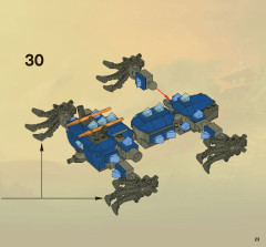 LEGO 2521 instructions page 23 – build guide