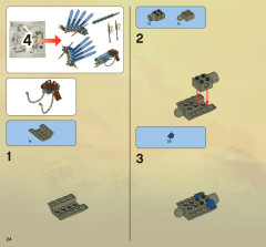LEGO 2521 instructions page 24 – build guide