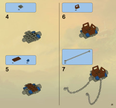 LEGO 2521 instructions page 25 – build guide