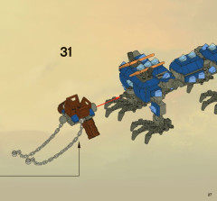 LEGO 2521 instructions page 27 – build guide