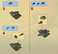 LEGO 2521 instructions page 3 – build guide