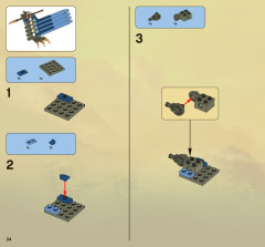 LEGO 2521 instructions page 34 – build guide