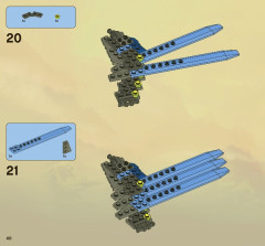 LEGO 2521 instructions page 40 – build guide