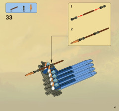 LEGO 2521 instructions page 47 – build guide