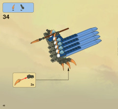 LEGO 2521 instructions page 48 – build guide