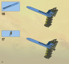 LEGO 2521 instructions page 54 – build guide