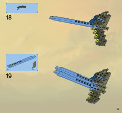 LEGO 2521 instructions page 55 – build guide